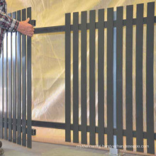 Aluminum Vertical Slat Metal Fence Modern Fence with high security
